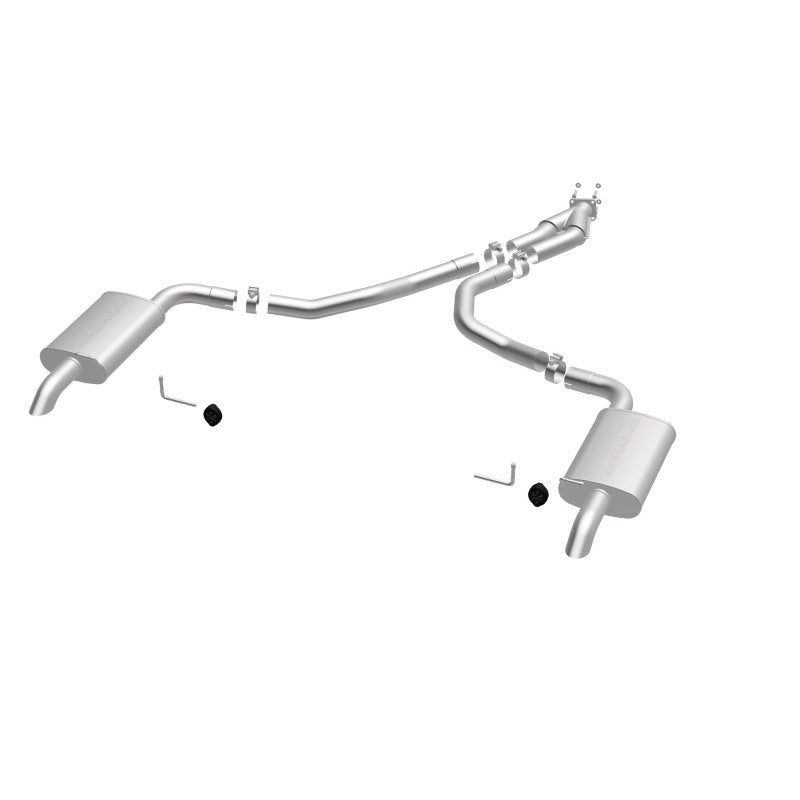 Magnaflow 16710 FITS: MagnaFlow 75-79 Chevy Corvette V8 5.7L Dual Split Rear Exit Stainless Cat-Back Perf Exhaust