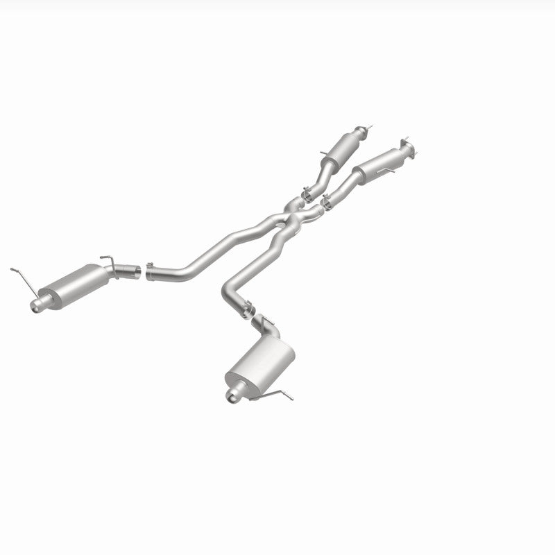 Magnaflow 15064 FITS: MagnaFlow 12 Jeep Grand Cherokee V8 6.4L Dual Split Rear Exit Stainless Cat Back Performance Exhaust