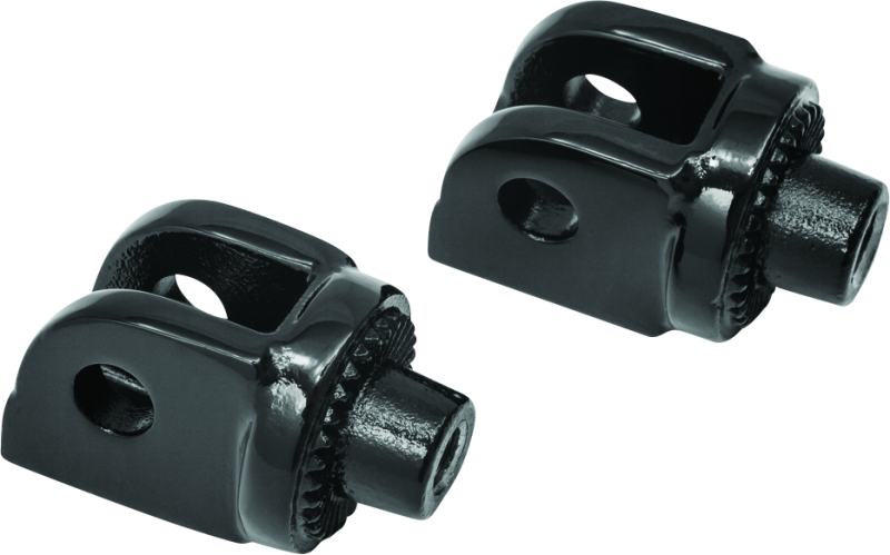 Kuryakyn Splined Adaptte Mount Gloss Black