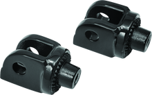 Load image into Gallery viewer, Kuryakyn Splined Adaptte Mount Gloss Black