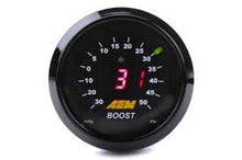 Load image into Gallery viewer, AEM 52mm Boost Digital Gauge -30-50psi