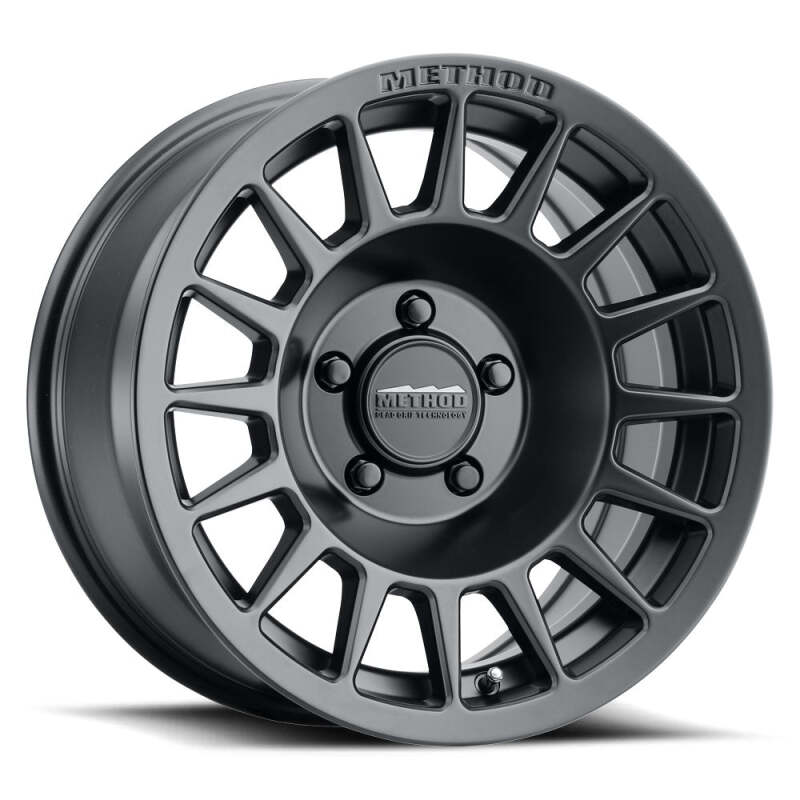 Method Wheels MR70789060500 - Method MR707 Bead Grip 18x9 +0mm Offset 6x5.5 BP 106.25mm CB 5in BS Matte Black Wheel