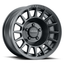 Method Wheels MR70778560500 - Method MR707 Bead Grip 17x8.5 0mm Offset 6x5.5 BP 106.25mm CB 4.72in BS Matte Black Wheel