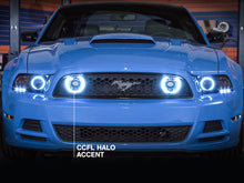 Load image into Gallery viewer, Raxiom 49177 - FITS: 13-14 Ford Mustang GT CCFL Halo Fog Lights (Smoked)