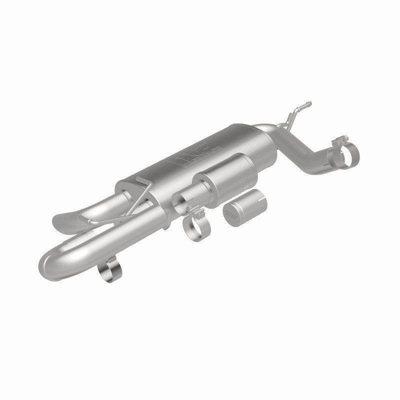 Magnaflow 19668 FITS: MagnaFlow 07-18 Jeep Wrangler JK Overland Series Axle-Back Exhaust System