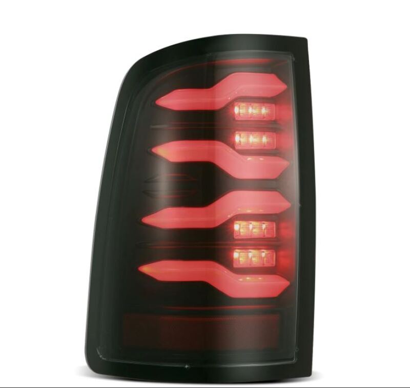 AlphaRex 640003 FITS 09-18 Dodge Ram Luxx-Series LED Tail Lights Alpha-Black w/ Activation Light & Seq. Signal