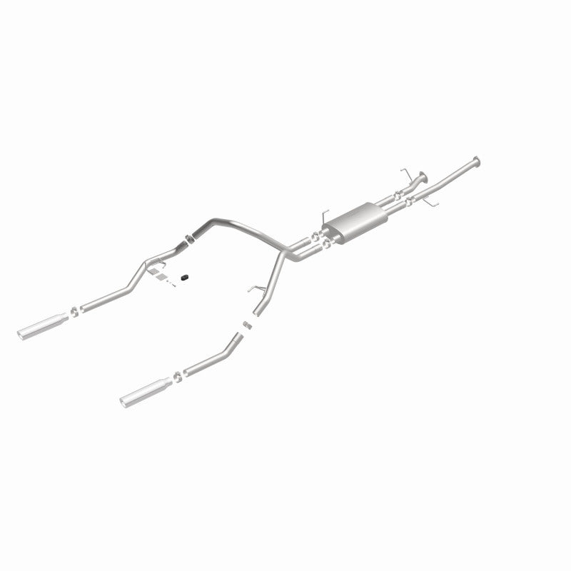 Magnaflow 15305 FITS: MagnaFlow 14 Toyota Tundra V8 4.6L/5.7L Stainless Cat Back Exhaust Dual Split Rear Exit