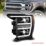 ANZO 111594-L FITS Anzo 21-23 Ford F150 LED Projector Headlight w/Switchback+Sequential - Black (Driver Side Only)