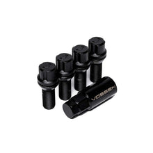 Load image into Gallery viewer, Vossen LUG-BL1450-30-BC FITS 30mm Lock Bolt14x1.517mm HexCone SeatBlack (Set of 4)