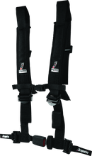 Load image into Gallery viewer, DragonFire Racing Harness H-Style- 4-Point- EZ-Adjust- 2in Buckle- Black