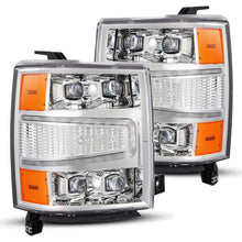 Load image into Gallery viewer, AlphaRex 880240 FITS 04-15 Chevy 1500HD NOVA-Series LED Proj Headlights Chrome w/Activ Light/Seq Signal &amp; SB DRL