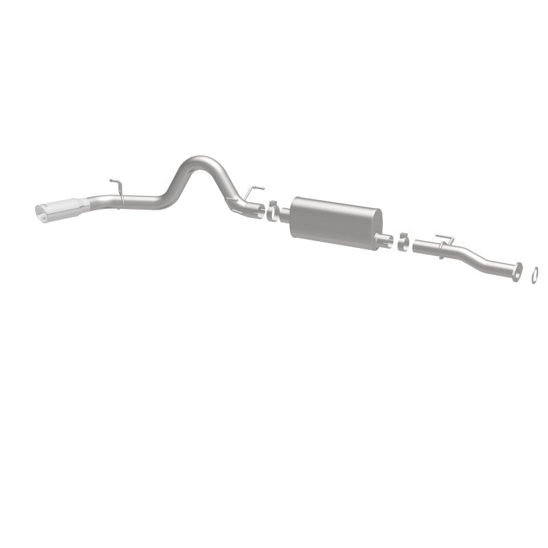 Magnaflow 19291 FITS: MagnaFlow Cat-Back 2016 Toyota Tacoma 3.5L V6 SS 3in Single Pass Side Exit Rear 4in Tip