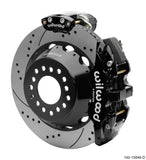 Wilwood 140-15846-D FITS Narrow Superlite 4R Rear P-Brk Kit AERO4 14in Rotor Big Ford New Style 2.5in Off - SRP