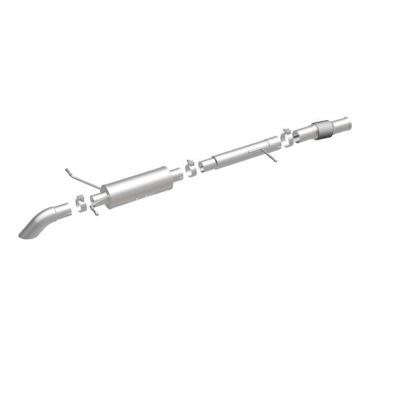 Magnaflow 17148 FITS: MagnaFlow 14 Chev Silverado V8 5.3L SC Cab Turn Down in Front of Rr Tire SS Catback Perf Exhaust