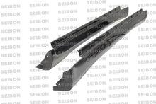 Load image into Gallery viewer, Seibon 2003-2007 Infiniti G35 Sedan TW-Style Carbon Fiber Side Skirts