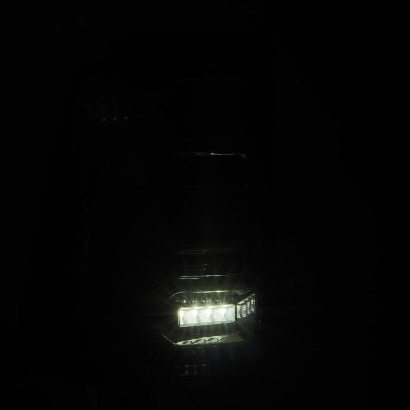 AlphaRex 640030 FITS 19-21 Dodge Ram 1500 Luxx-Series LED Tail Lights Alpha-Black w/Activ Light/Seq Signal