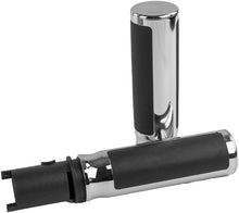 Load image into Gallery viewer, Bikers Choice 23-Up Touring Chrome Billet Cushioned Grips