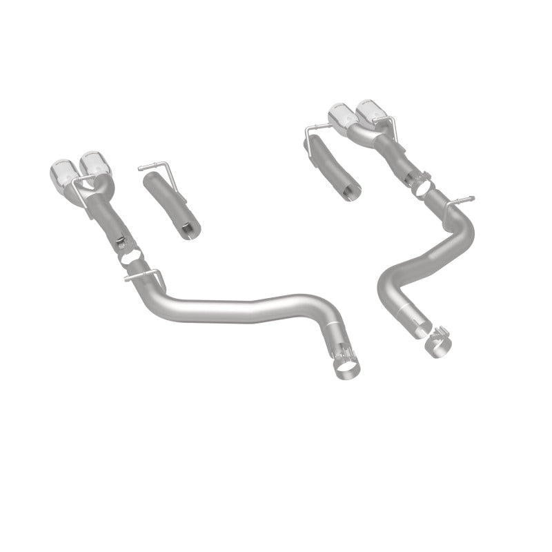 Magnaflow 19218 FITS: MagnaFlow Axle-Back, SS, 2.5in, Quad Split Rear 3.5in Tip 2015 Dodge Challenger 3.6L V6