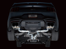 Load image into Gallery viewer, AWE Tuning 3025-43650 FITS AWE 2024 Ford Mustang GT Fastback S650 RWD SwitchPath Catback Exhaust w/ Quad Diamond Black Tips