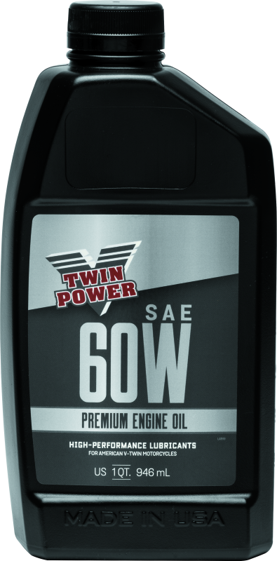 Twin Power 60Wt Premium Oil Quart