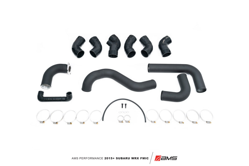AMS AMS.36.09.0001-5 - Performance 2015+ Subaru WRX FA20 Front Mount Intercooler Kit with Bumper Beam