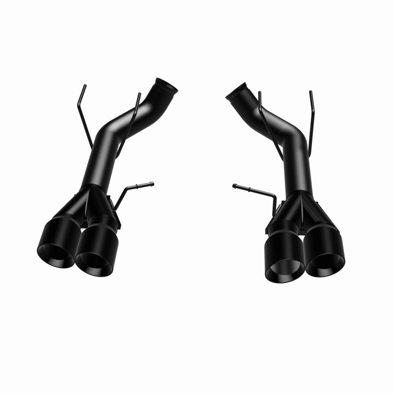 Magnaflow 15177 FITS: MagnaFlow 13 Ford Mustang Shelby GT500 V8 5.8L Quad Split Rear Exit Stainless Cat Back Perf Exhaust