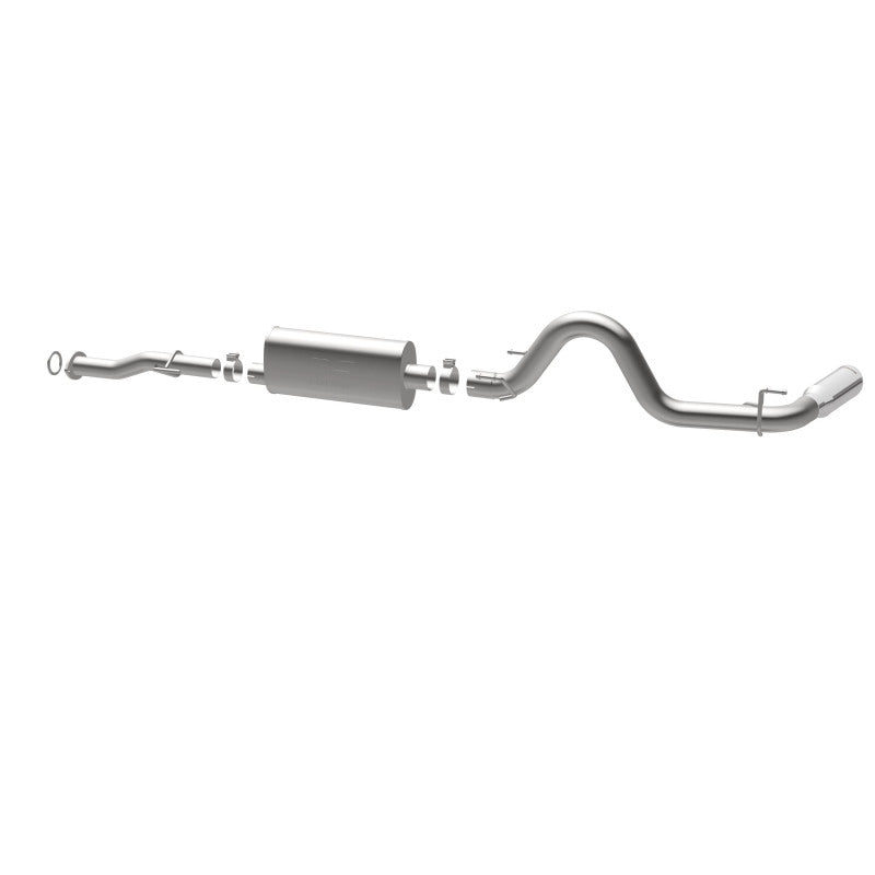 Magnaflow 19291 FITS: MagnaFlow Cat-Back 2016 Toyota Tacoma 3.5L V6 SS 3in Single Pass Side Exit Rear 4in Tip