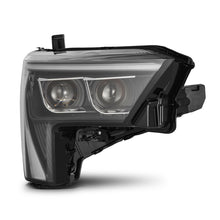 Load image into Gallery viewer, AlphaRex 22-23 Toyota Tundra/Sequoia LED Proj Headlights Black w/ Seq Activ Light/Seq Signal &amp; DRL