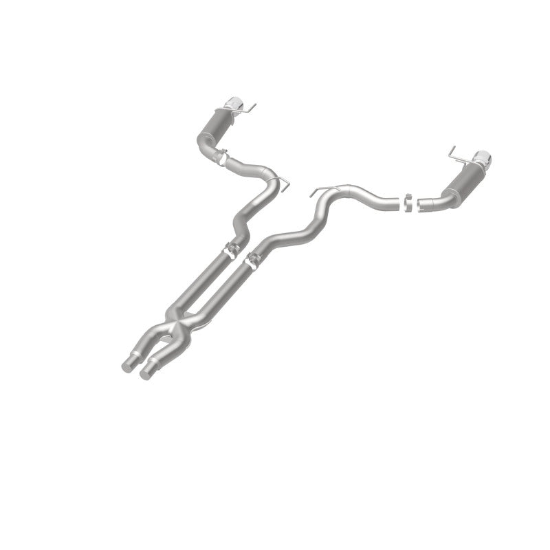 Magnaflow 19101 FITS: MagnaFlow Cat Back, SS, 3in, Competition, Dual Split Polished 4.5in Tips 2015 Ford Mustang GT V8 5.0