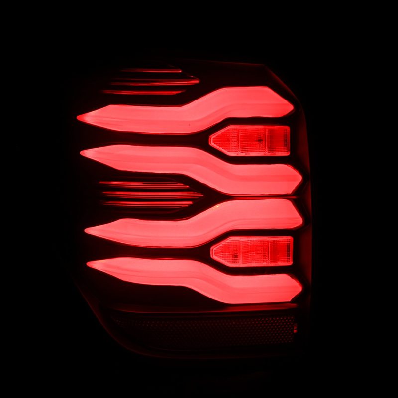 AlphaRex 690050 FITS 10-21 Toyota 4Runner LUXX LED Taillights Blk/Red w/Activ Light/Seq Signal