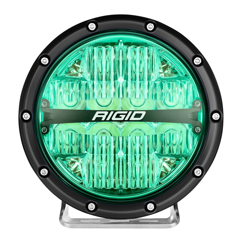 Rigid Industries 36411 FITS 360-Series 6in LED Off-Road Drive Beam - RGBW (Pair)