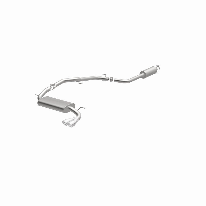 Magnaflow 15072 FITS: MagnaFlow 12 Ford Focus L4 2.0L HB Single Straight P/S Rear Exit Stainless Cat Back Perf Exhaust