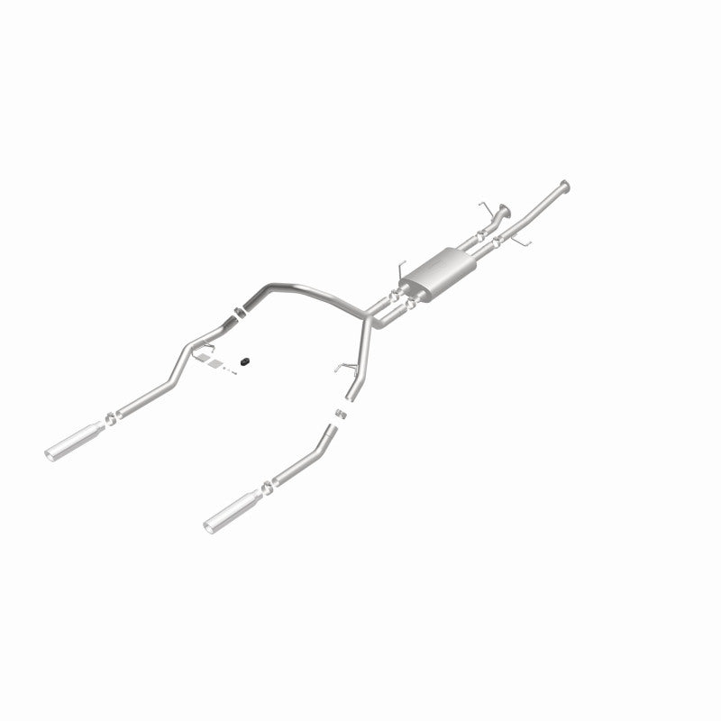 Magnaflow 15305 FITS: MagnaFlow 14 Toyota Tundra V8 4.6L/5.7L Stainless Cat Back Exhaust Dual Split Rear Exit