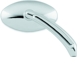 Bikers Choice Chrome Oval Mirrors