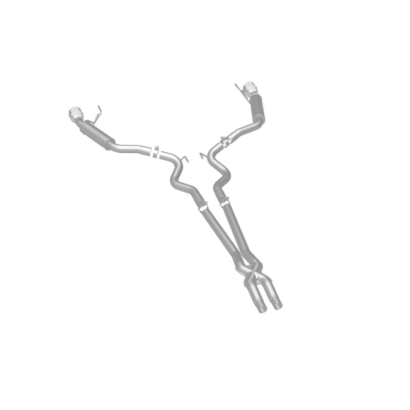 Magnaflow 19099 FITS: MagnaFlow Cat Back, SS, 2.5in, Competition, Dual Split Polished 4.5in Tips 2015 Ford Mustang V6 3.7L