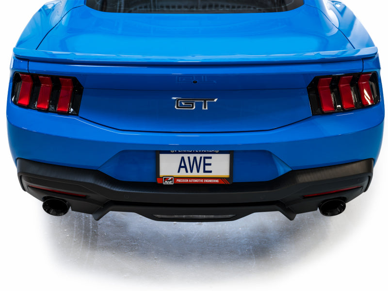 AWE Tuning 3015-33650 FITS AWE 2024 Ford Mustang GT Fastback S650 RWD Touring Catback Exhaust w/ Dual Diamond Black Tips