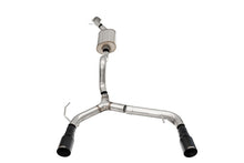 Load image into Gallery viewer, CORSA Performance 21204BPC FITS Corsa 21-24 Ford Bronco 2.3L 2-Door 2.75in Cat-Back Dual Rear Exhaust w/ 4in Straight-Cut Black Tips