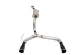 CORSA Performance 21204BPC FITS Corsa 21-24 Ford Bronco 2.3L 2-Door 2.75in Cat-Back Dual Rear Exhaust w/ 4in Straight-Cut Black Tips