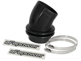 aFe 59-00050 FITS Magnum FORCE Silicone Coupling Kit 3-1/2in ID x 30 Deg. Bellows Elbow - Black