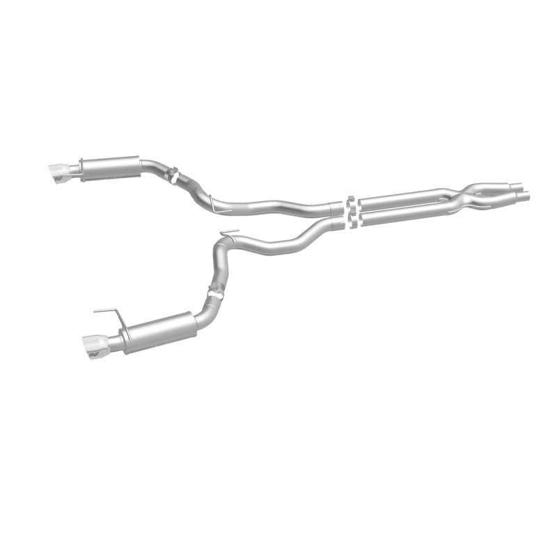 Magnaflow 19101 FITS: MagnaFlow Cat Back, SS, 3in, Competition, Dual Split Polished 4.5in Tips 2015 Ford Mustang GT V8 5.0