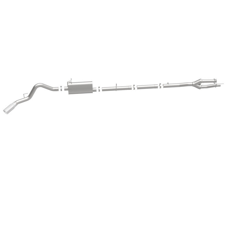 Magnaflow 19174 FITS MagnaFlow Sys C/B 11-15 Ford Super Duty F250 6.2L EC CC, SS 3.5in Single Rear Pass Side Ext 5in Tip