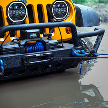 Load image into Gallery viewer, Borne Off-Road 12K Winch - Blue Synthetic Rope