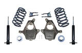 Maxtrac KS331234S - MaxTrac 07-14 GM C/K1500 SUV 2WD/4WD 3in/4in Lowering Spindle Kit