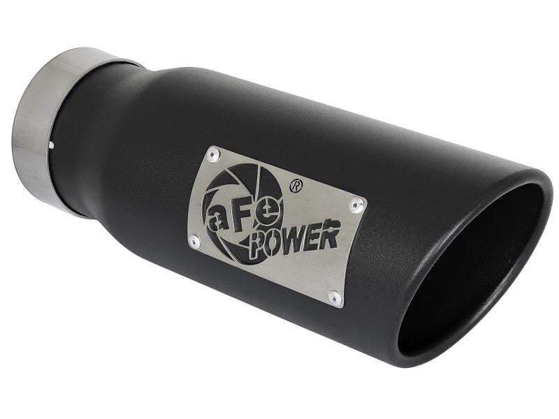 aFe 49-34133-B FITS Gemini XV 3in 304 SS Cat-Back Exhaust w/ Cutout 09-18 GM Trucks 4.3L/4.8L/5.3L w/ Black Tips