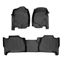Load image into Gallery viewer, SMARTLINER SA0015/B0099 2 Row Floor Liners 2007-2014 Cadillac Escalade Black
