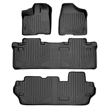 Load image into Gallery viewer, SMARTLINER SA0083/B0083/C0083 3 Row Floor Liners  2011-2012 Toyota Sienna 8 Passenger Model Black