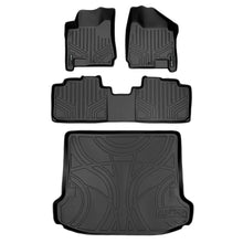 Load image into Gallery viewer, SMARTLINER SA0087/B0087/D0087 2 Row Floor Liners &amp; Cargo Liner behind the 2nd Row Seats 2010-2016 Cadillac SRX Black