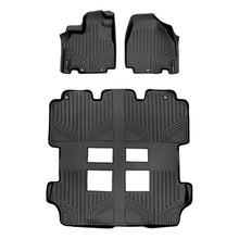 Load image into Gallery viewer, SMARTLINER SA0103/B0103 2 Row Floor Liners 2011-2017 Honda Odyssey Black