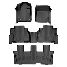 Load image into Gallery viewer, SMARTLINER SA0108/B0272/C0272 3 Row Floor Liners  2012-2022 Toyota Sequoia Black