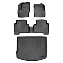 Load image into Gallery viewer, SMARTLINER SA0115/B0115/D0115 2 Row Floor Liners &amp; Cargo Liner behind the 2nd Row Seats 2013-2019 Ford Escape Black